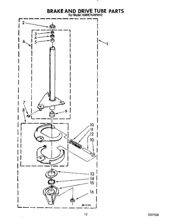 Diagram for KAWE764WWH2