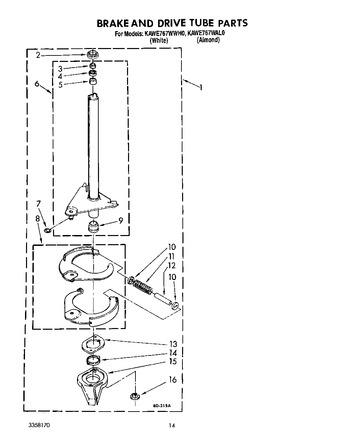 Diagram for KAWE767WAL0