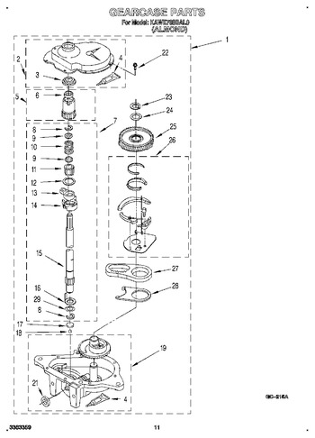 Diagram for KAWE768BWH0