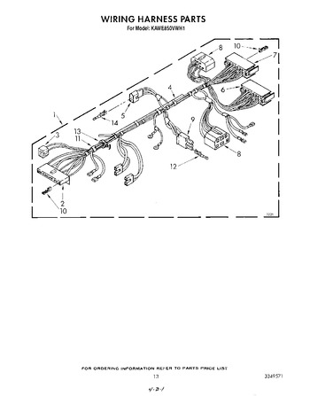 Diagram for KAWE850VAL1