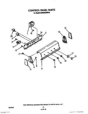 Diagram for KAWE860WWH0