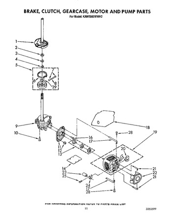 Diagram for KAWE860WAL2