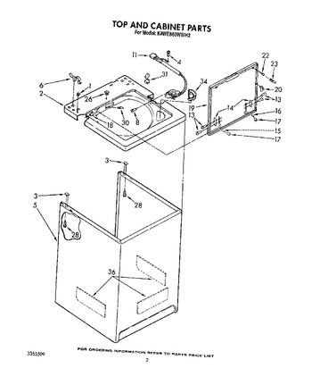 Diagram for KAWE860WAL2