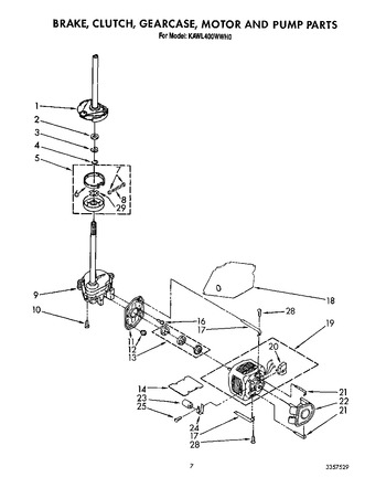 Diagram for KAWL400WAL0