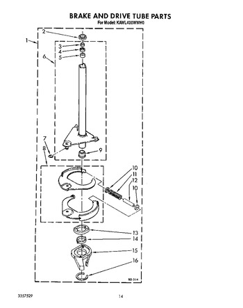 Diagram for KAWL400WAL0