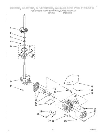 Diagram for KAWL500WAL0