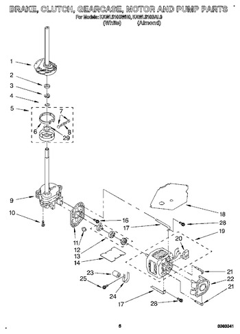 Diagram for KAWL510BWH0