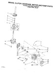 Diagram for 04 - Brake, Clutch, Gearcase, Motor And Pump