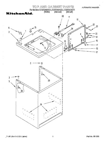 Diagram for KAWS850GT1