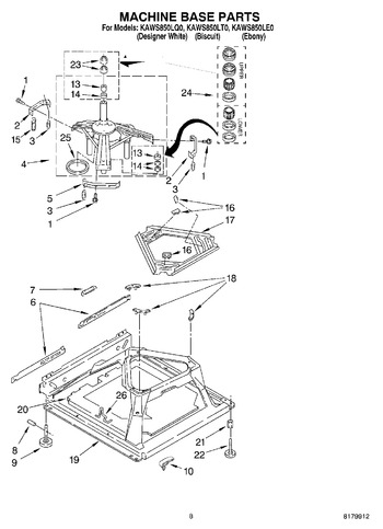 Diagram for KAWS850LQ0