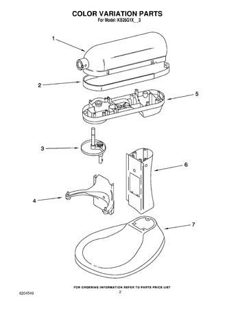 Diagram for KB26G1XTG3