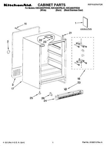 Diagram for KBCA06XPWH00