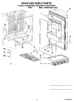 Diagram for 02 - Door And Shelf Parts