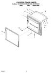 Diagram for 07 - Freezer Door Parts