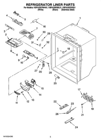 Diagram for KBFA25ERBL01