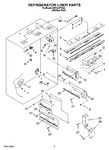 Diagram for 04 - Refrigerator Liner Parts