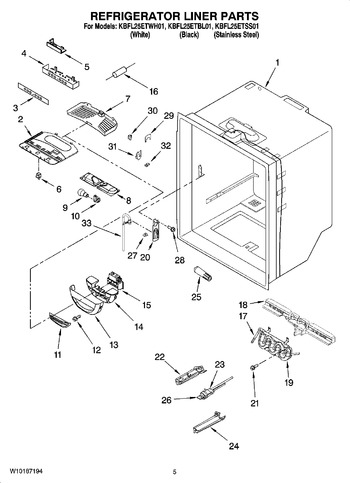 Diagram for KBFL25ETBL01