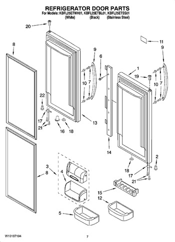 Diagram for KBFL25ETWH01