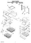 Diagram for 06 - Shelf Parts