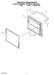 Diagram for 07 - Freezer Door Parts