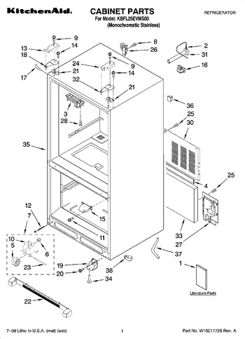 Diagram for KBFL25EVMS00