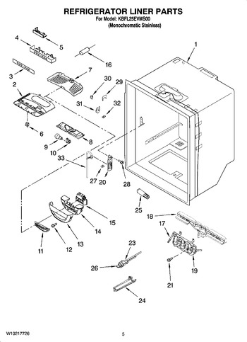 Diagram for KBFL25EVMS00