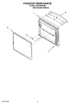 Diagram for 07 - Freezer Door Parts