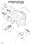 Diagram for 03 - Refrigerator Liner Parts