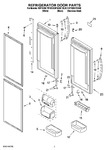 Diagram for 04 - Refrigerator Door Parts