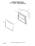 Diagram for 07 - Freezer Door Parts