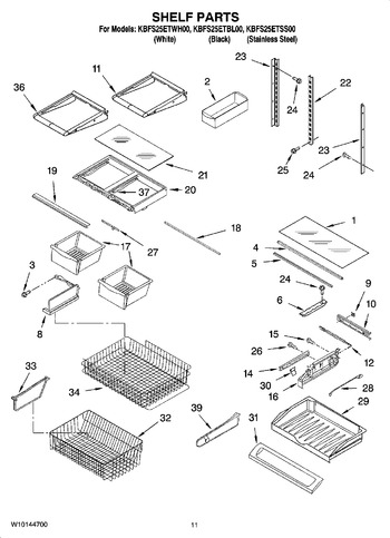 Diagram for KBFS25ETBL00