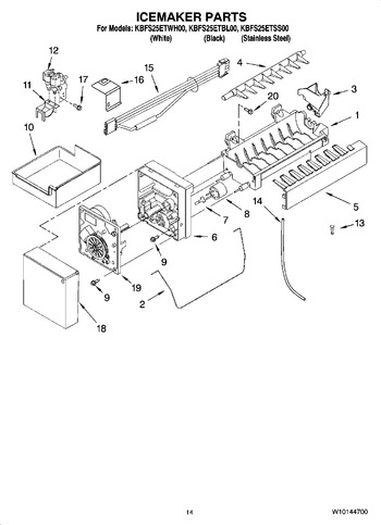 Diagram for KBFS25ETBL00