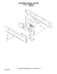 Diagram for 02 - Control Panel Parts