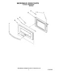 Diagram for 03 - Microwave Door Parts