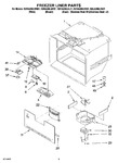 Diagram for 02 - Freezer Liner Parts