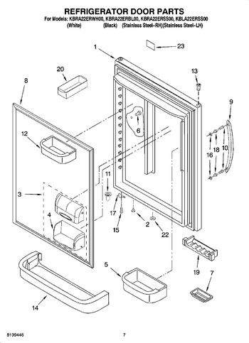 Diagram for KBRA22ERWH00