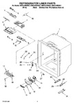 Diagram for 03 - Refrigerator Liner Parts