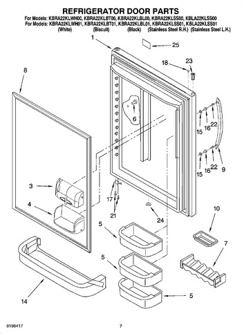 Diagram for KBLA22KLSS01