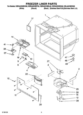 Diagram for KBRA22KMBT00