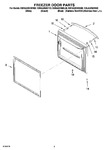 Diagram for 03 - Freezer Door Parts