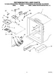 Diagram for 04 - Refrigerator Liner Parts