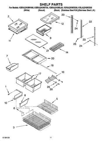 Diagram for KBRA22KMBT00