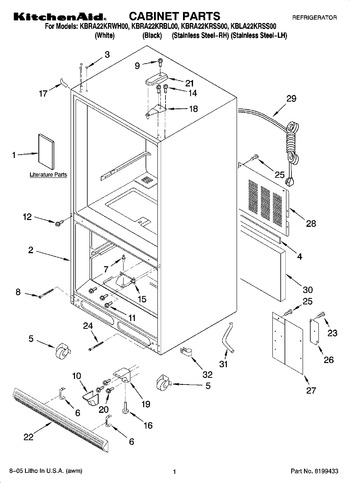 Diagram for KBRA22KRWH00