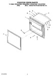 Diagram for 03 - Freezer Door Parts