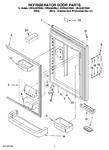 Diagram for 05 - Refrigerator Door Parts