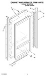 Diagram for 02 - Cabinet And Breaker Trim Parts