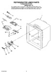 Diagram for 02 - Refrigerator Liner Parts