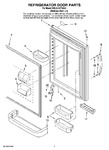 Diagram for 04 - Refrigerator Door Parts