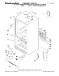 Diagram for 01 - Cabinet Parts