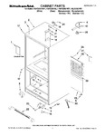 Diagram for 01 - Cabinet Parts